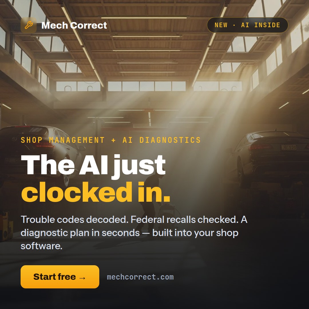 Ad: The AI just clocked in